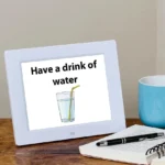 talking reminder clock