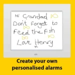 talking reminder clock